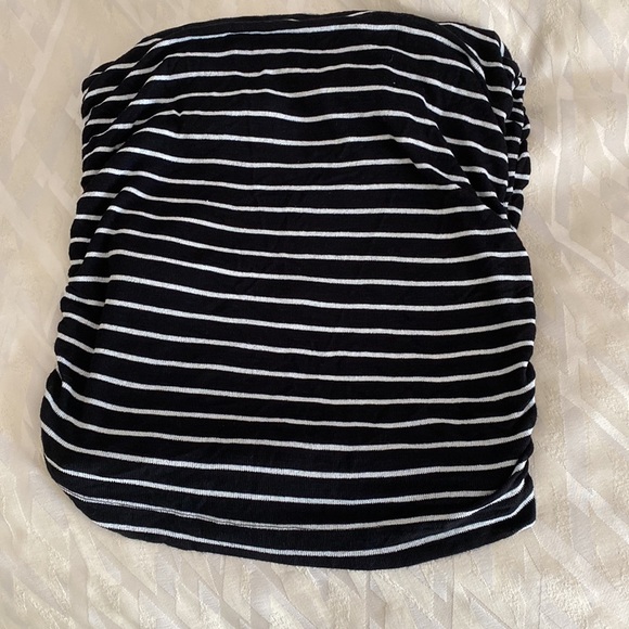 Splendid Maternity Skirt with Belly Panel - Picture 3 of 3